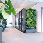 Hushoffice-Greenwall-hushmeet-akoestische-vergaderunit-groene-wand-TOC-kantoorinrichting