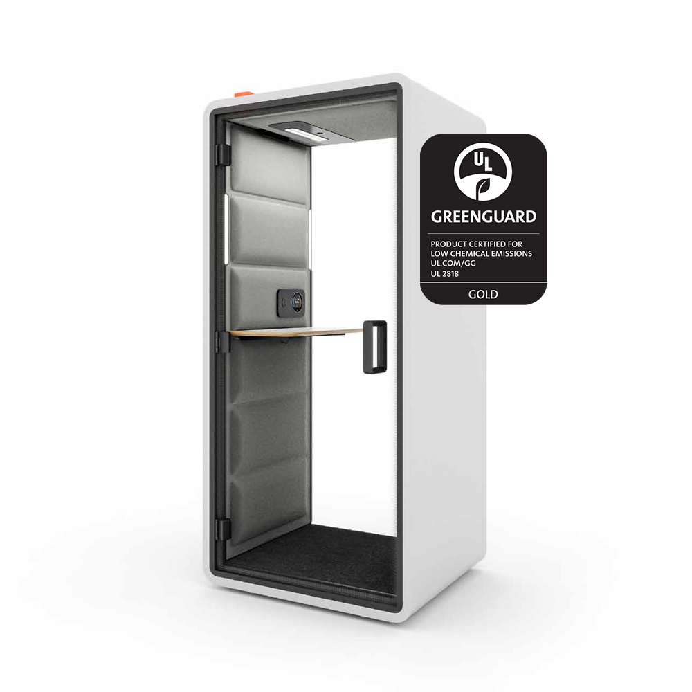 Mikomax-Hushoffice-HushFree-gecertificeerd-belcel-hybride-werkplek-vergaderunit-akoestische-vergaderoplossing-kantooroplossing-akoestiek-greenguardgold-duurzaam