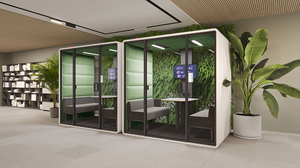 Mikomax-Hushoffice-HushFree-nieuw_vergaderunit-concentratie-akoestische-hybride-werkplek-unit
